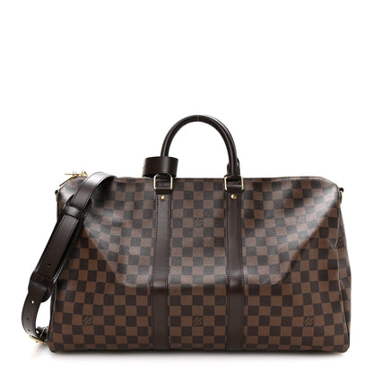 Louis Vuitton Damier Ebene Keepall Bandouliere 45 1 of 9
