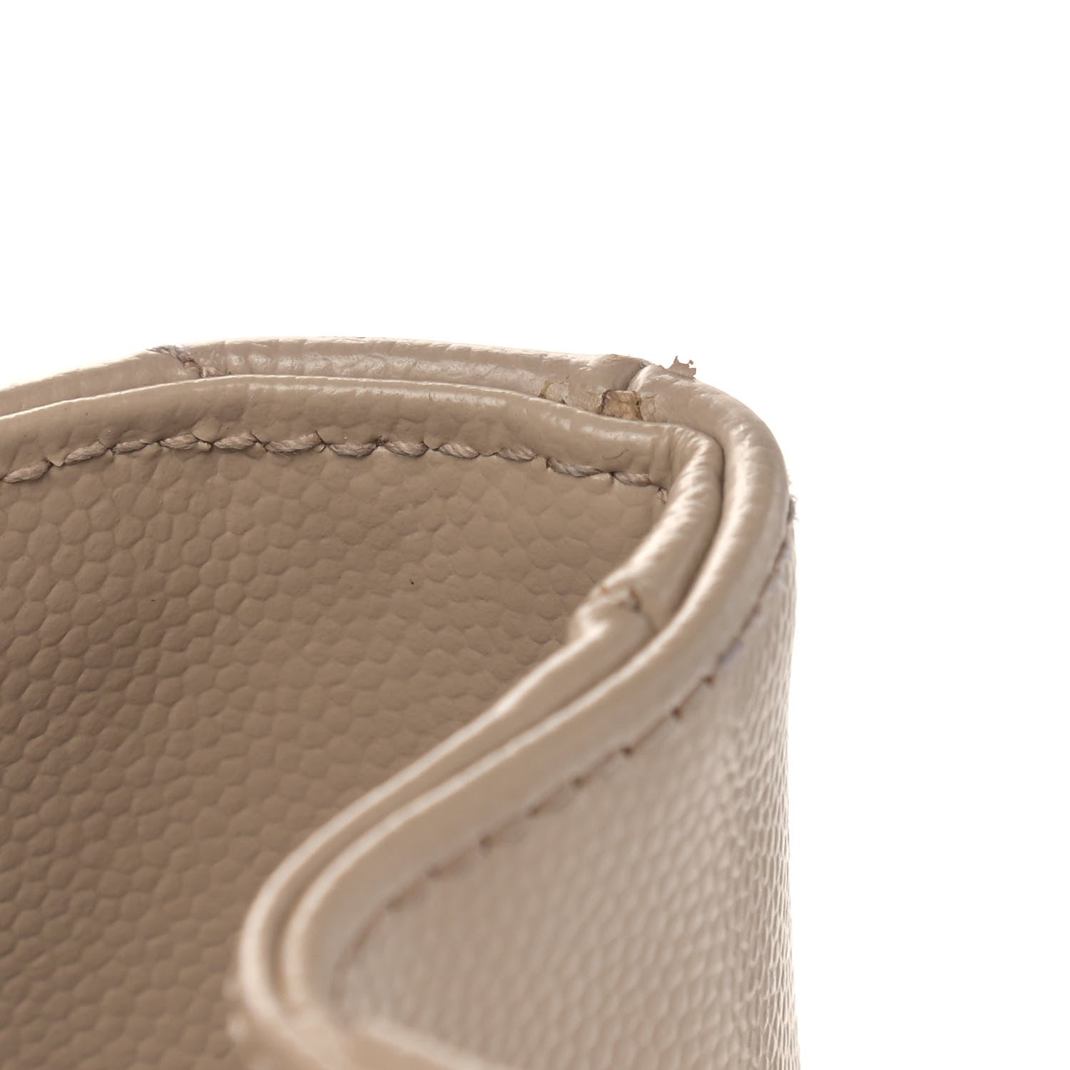 Saint Laurent Grain De Poudre Matelasse Chevron Monogram Shopping Bag Nude Powder 13 of 15