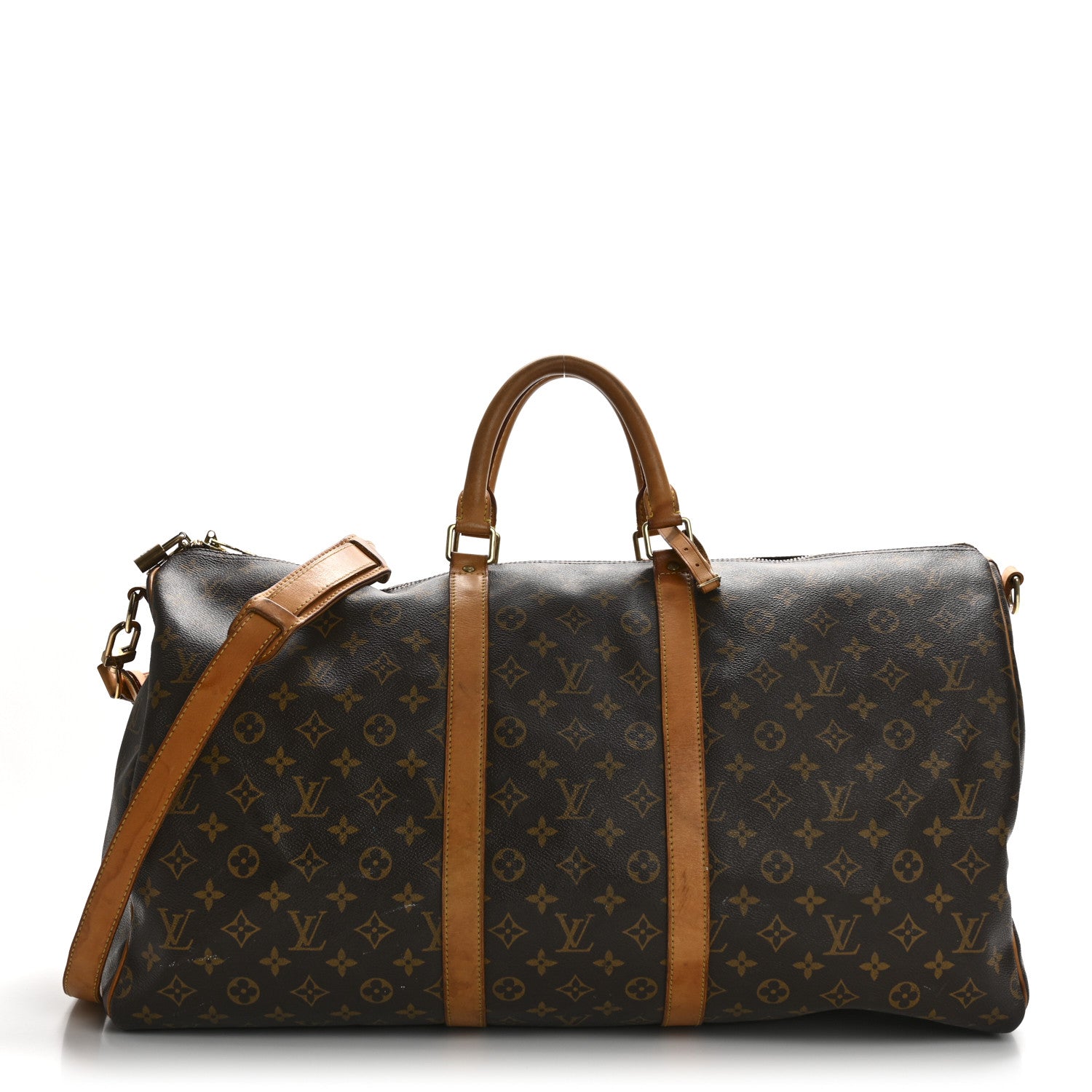 Louis Vuitton Monogram Keepall Bandouliere 55 1 of 16