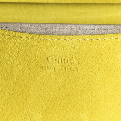 Chloe Suede Smooth Calfskin Mini Drew Shoulder Bag Cork Beige 7 of 9