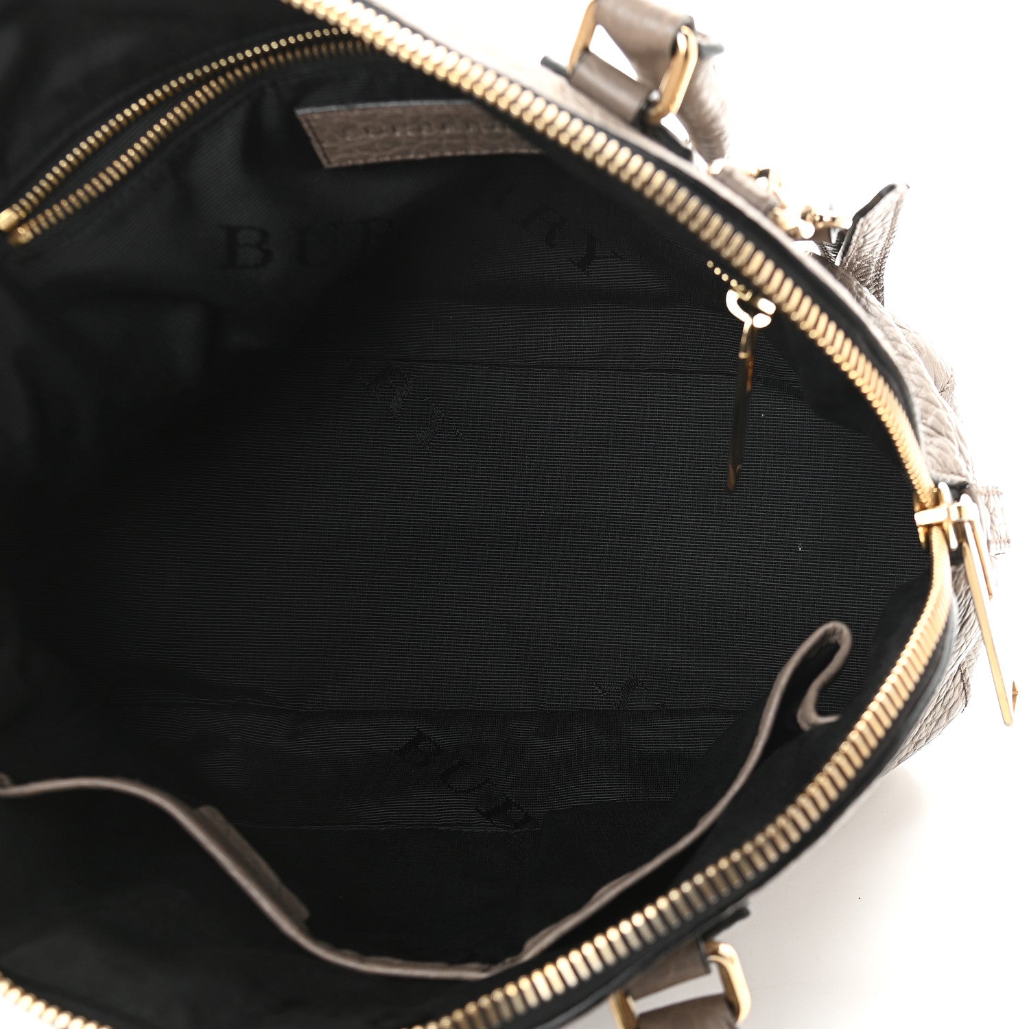 Burberry Heritage Grain Small Orchard Bowling Bag Pale Taupe 5 of 13