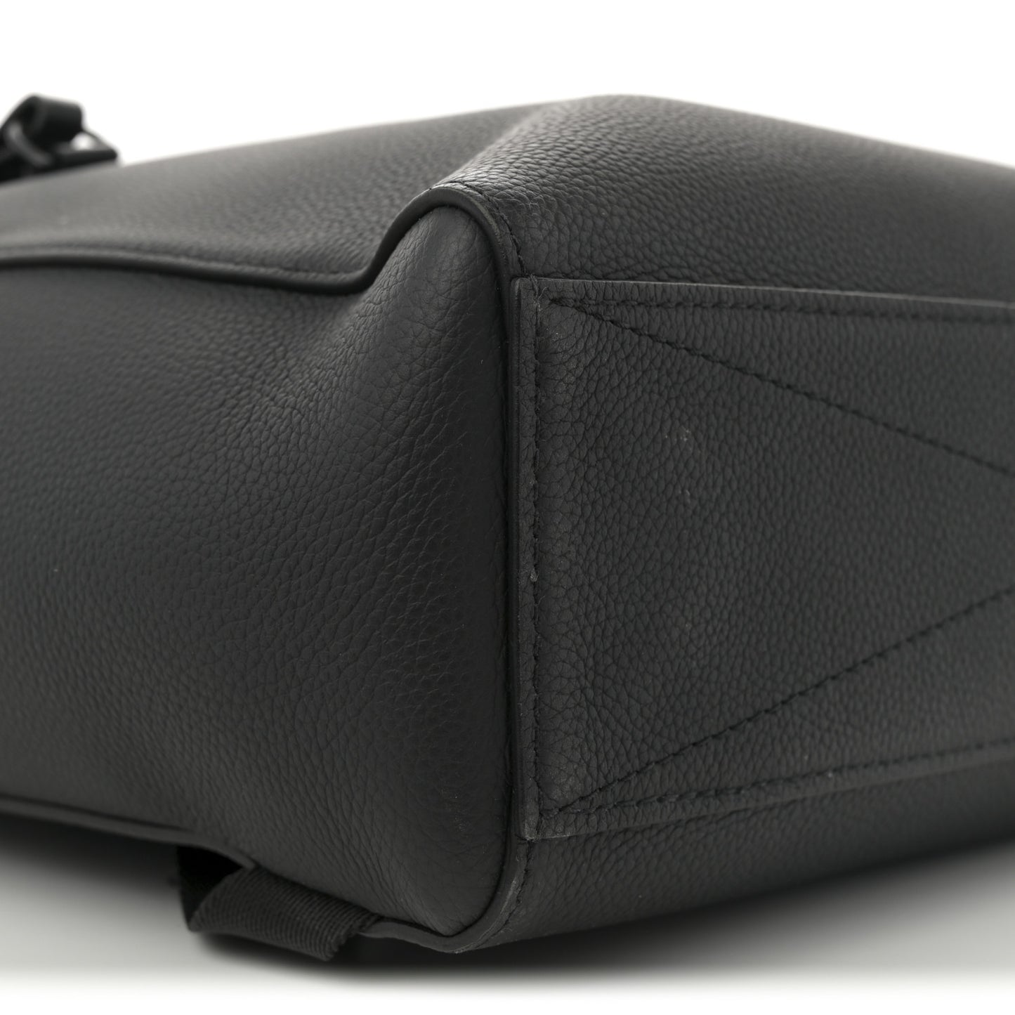 Calfskin Aerogram Fastline Backpack Black