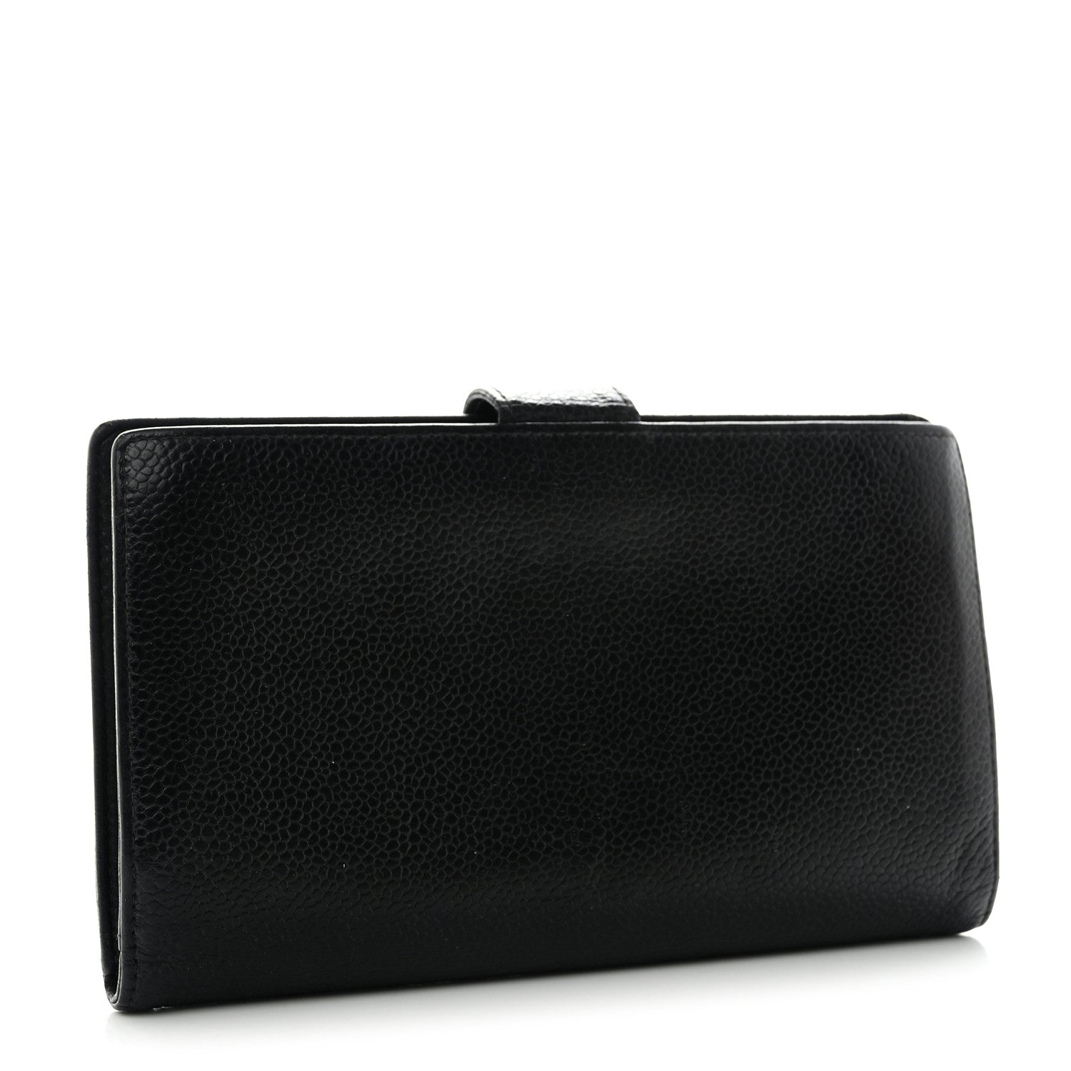 Chanel Caviar Timeless CC French Wallet Black 3 of 13