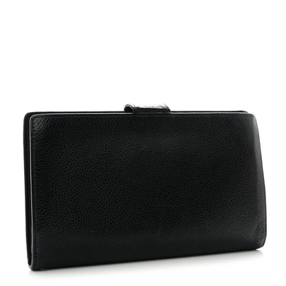 Chanel Caviar Timeless CC French Wallet Black 3 of 13