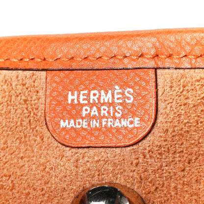Hermes Courchevel Vespa PM Orange 6 of 11