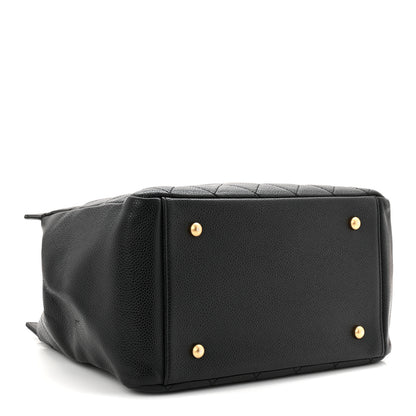 Chanel Caviar Quilted Petit Timeless Tote PTT Black 6 of 21