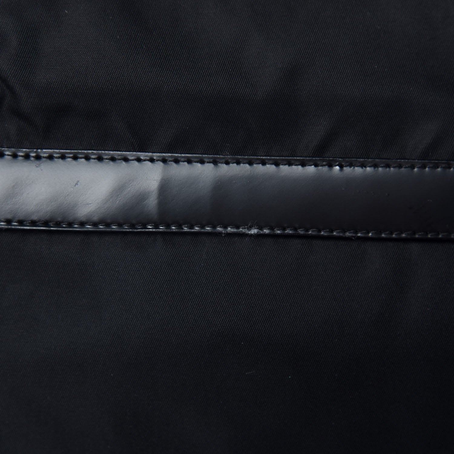 Prada Nylon Vela Messenger Bag Black 8 of 9