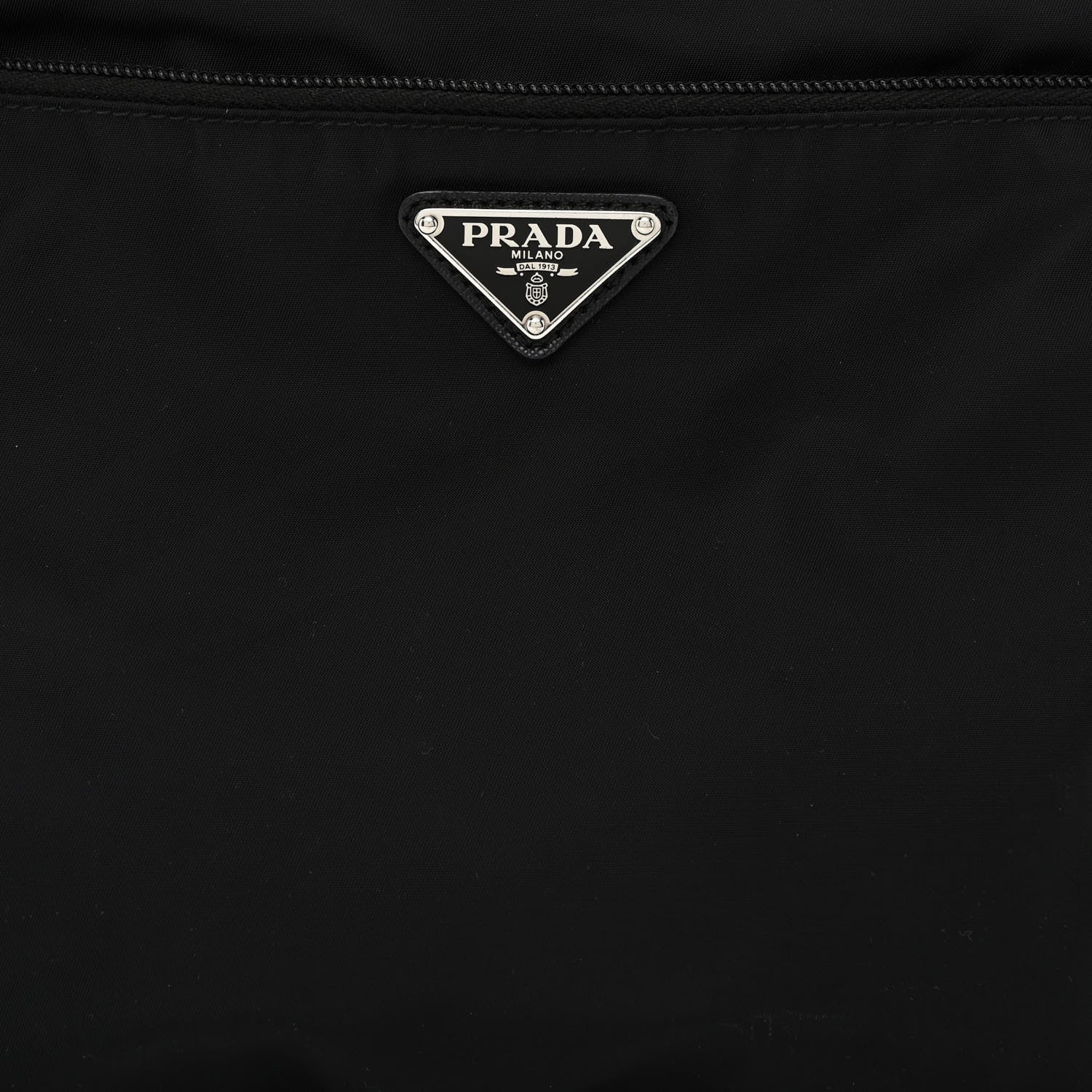 Prada Tessuto Nylon Saffiano Messenger Black 5 of 11
