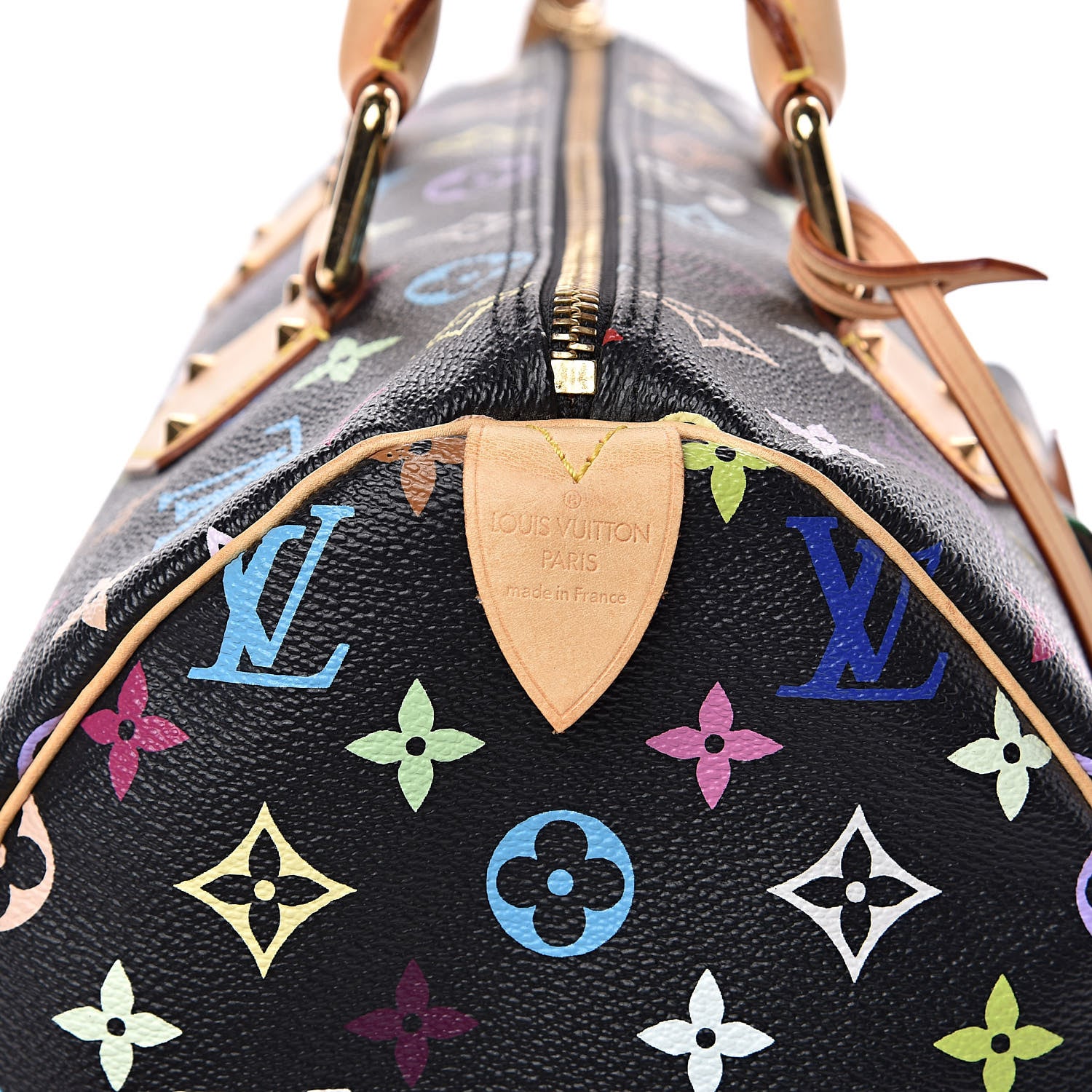 Louis Vuitton Monogram Multicolor Speedy 30 Black 12 of 12