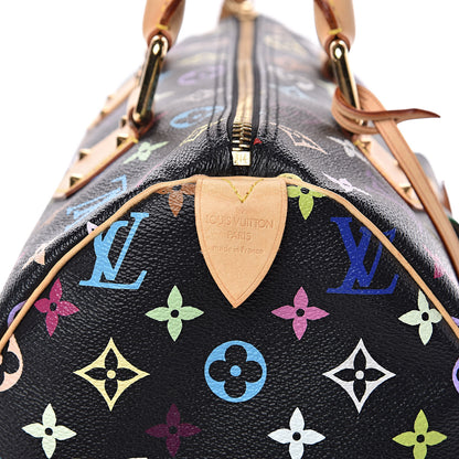 Louis Vuitton Monogram Multicolor Speedy 30 Black 12 of 12