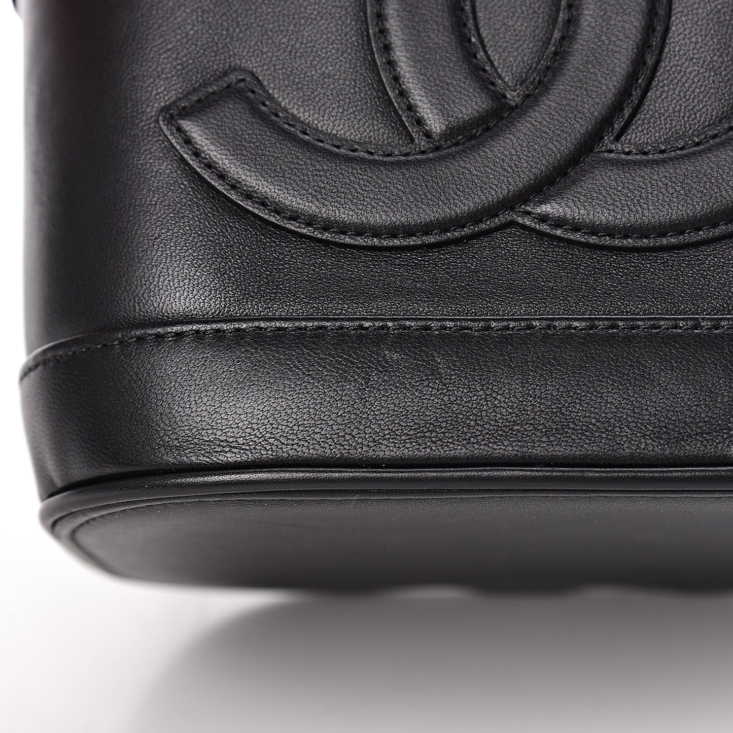 Lambskin Timeless Vanity Cosmetic Case Black
