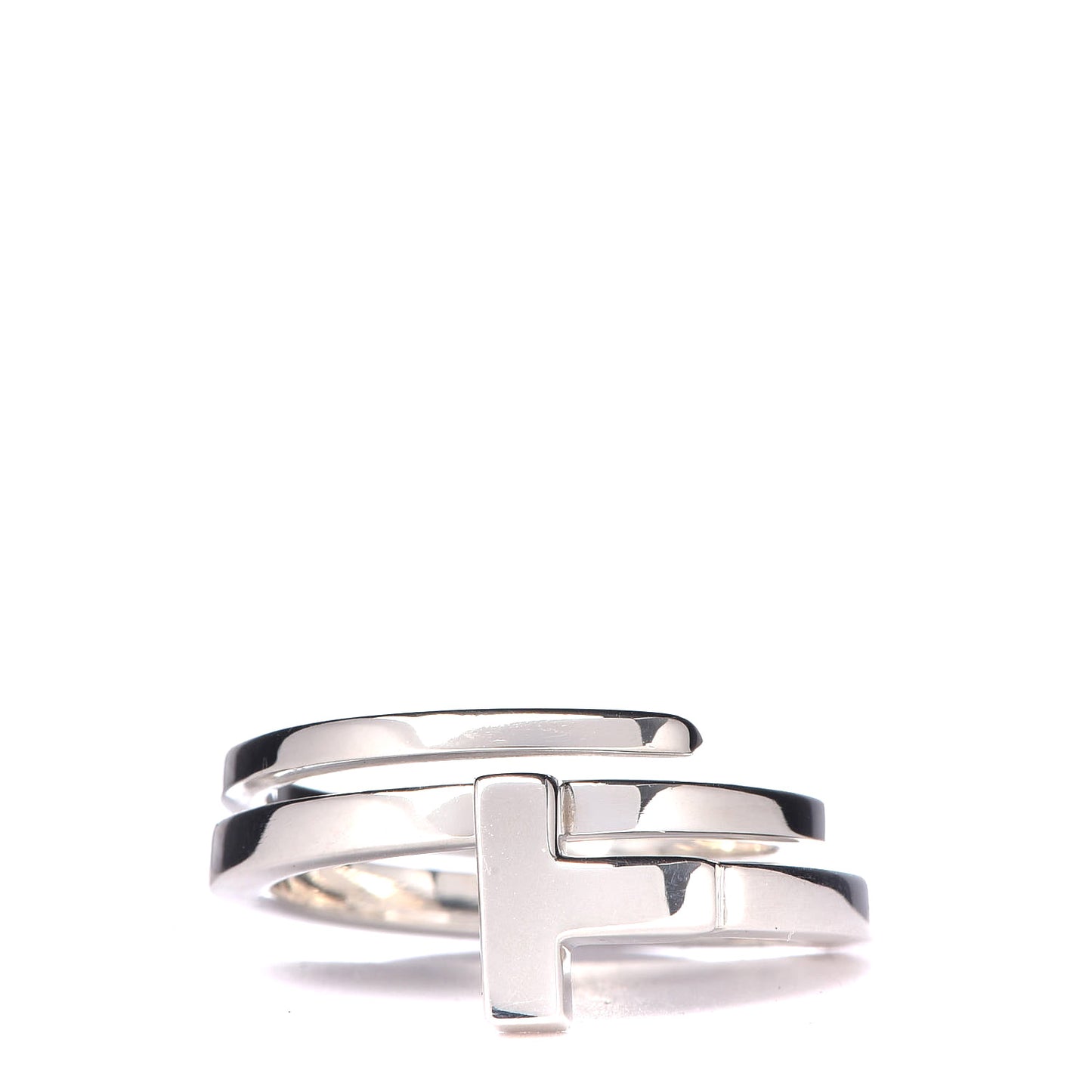 Sterling Silver T Square Wrap Ring 51 5.75