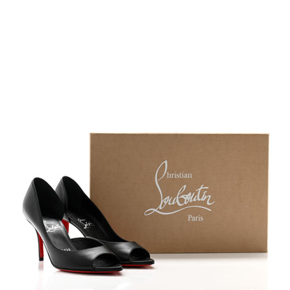 Christian Louboutin Nappa Apostropha 80 Pumps 35.5 Black 9 of 9