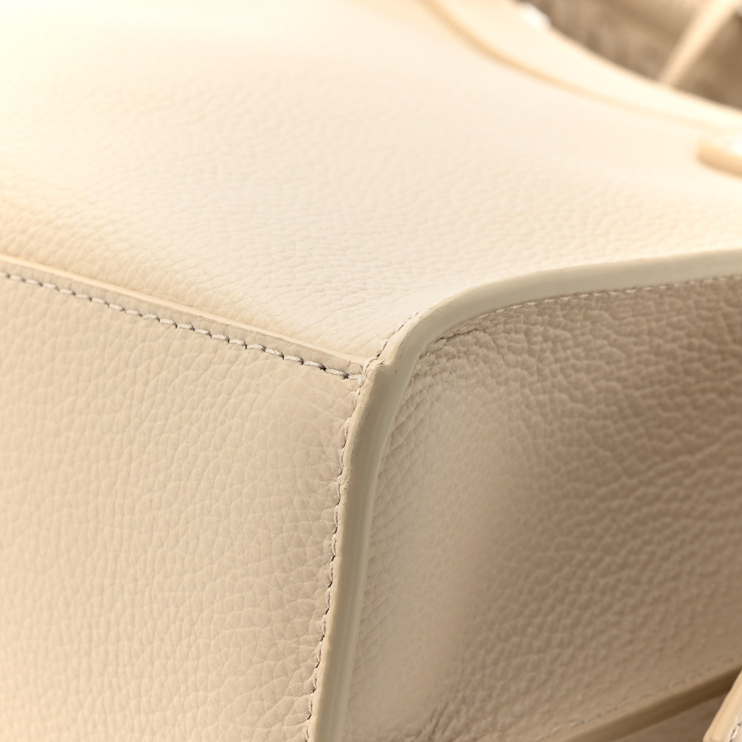 Balenciaga Grained Calfskin Neo Classic Silver Hardware S City Cream 14 of 14