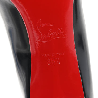Christian Louboutin Calfskin Abrasivato Pumppie 85 Pumps 35.5 Black 7 of 9