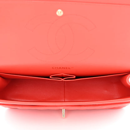 Chanel Caviar Quilted Jumbo Double Flap Red 5 of 10