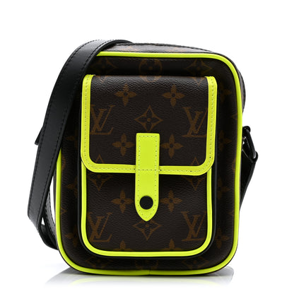 Louis Vuitton Monogram Macassar Christopher Wearable Wallet Fluorescent  Yellow 1 of 9