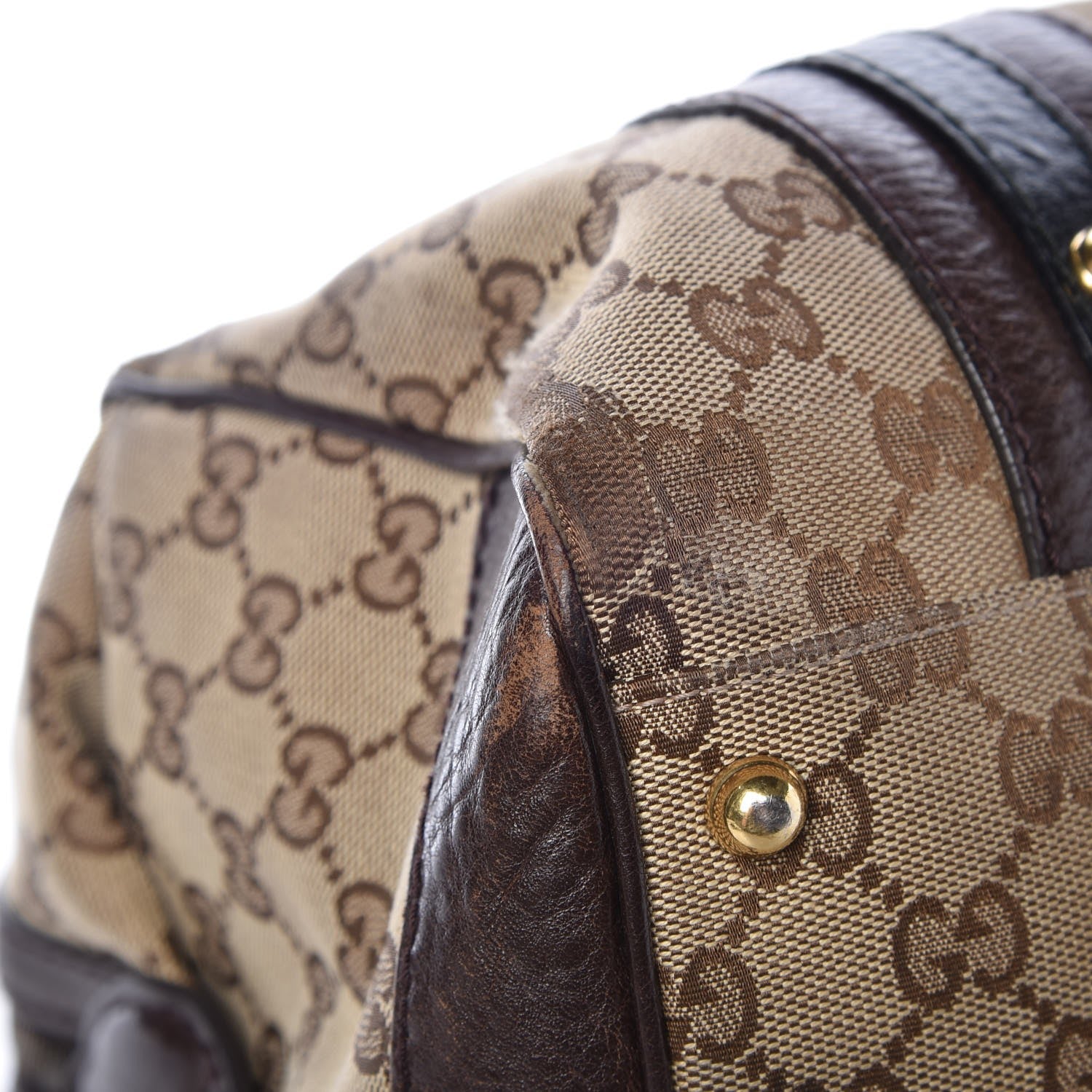 Gucci Monogram Medium Interlocking Icon Tote Dark Brown 12 of 18