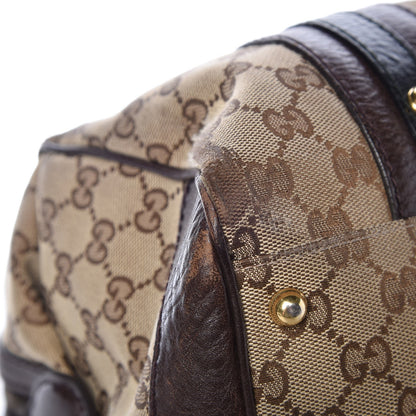 Gucci Monogram Medium Interlocking Icon Tote Dark Brown 12 of 18