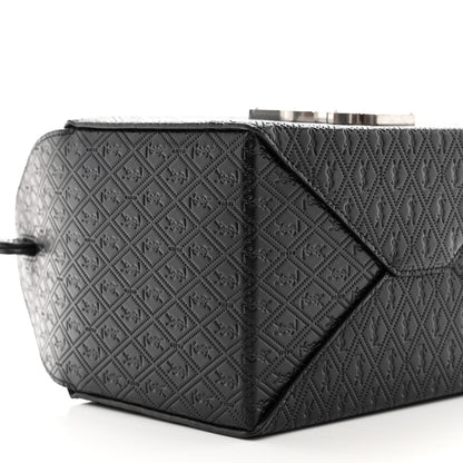 Saint Laurent Calfskin Monogram Take Away Box Black 9 of 11