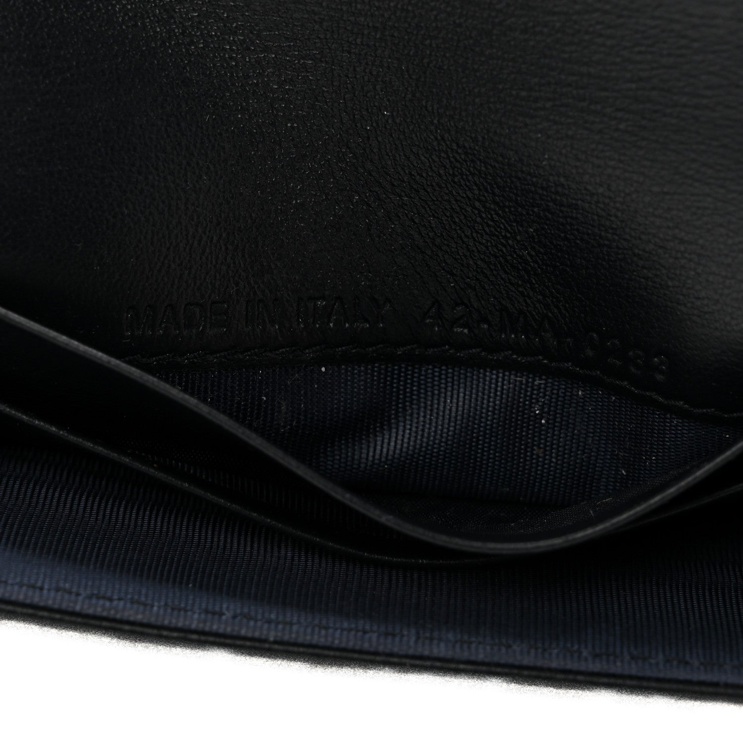 Christian Dior Oblique Saddle Card Holder Blue 7 of 8