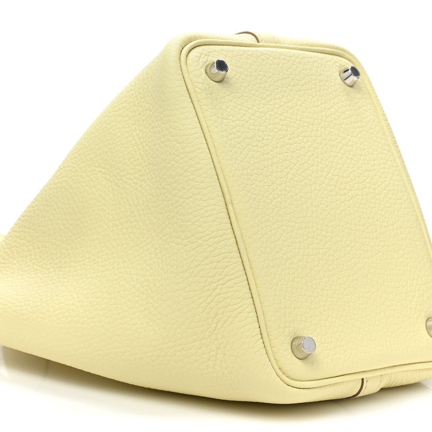 Taurillon Clemence Picotin Lock 18 PM Jaune Milton