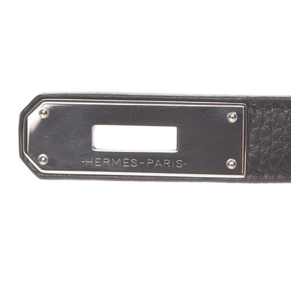 Hermes Taurillon Clemence Birkin 30 Black 60 of 70
