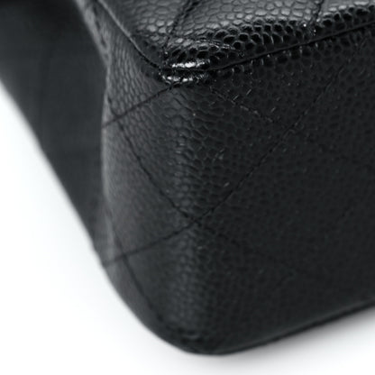 Chanel Caviar Quilted Small Double Flap Black 8 of 9