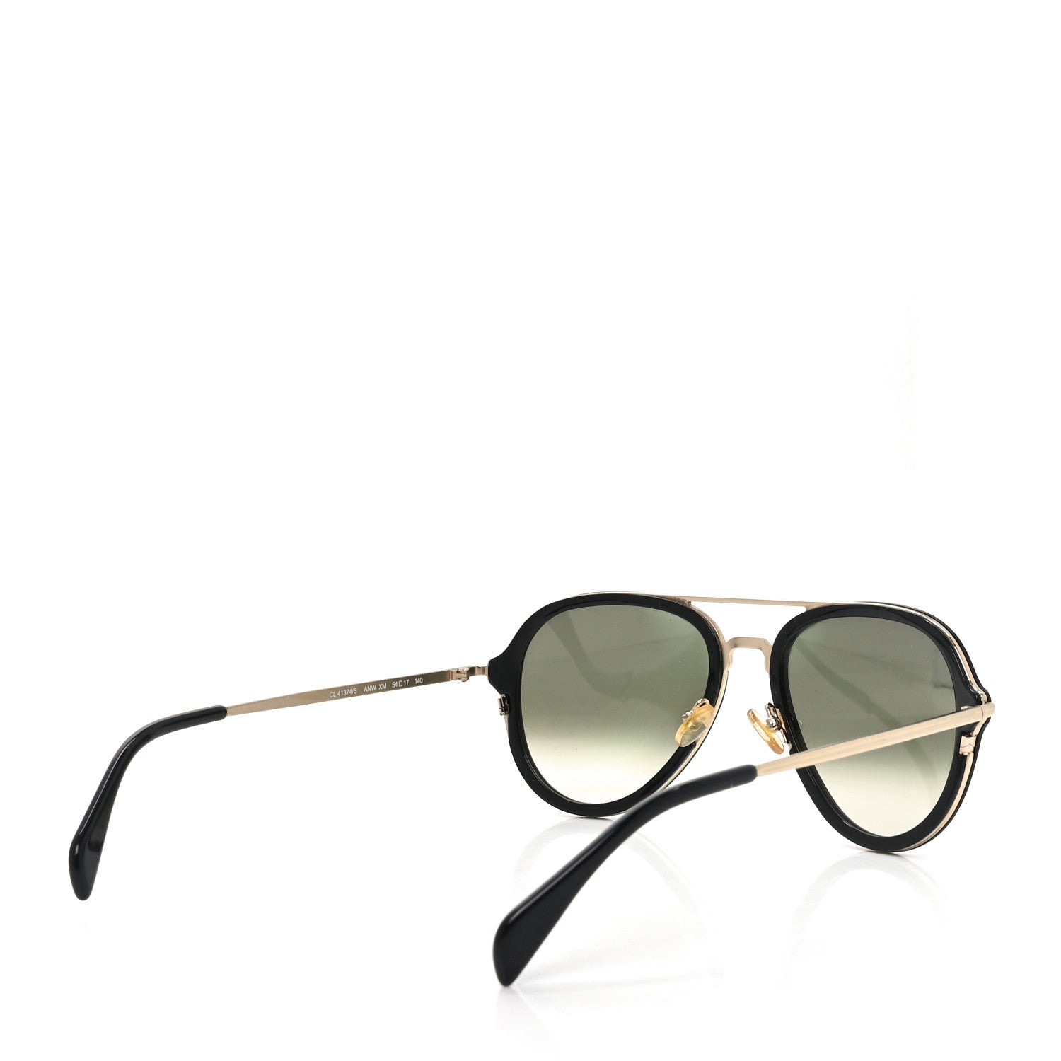 Celine Aviator Sunglasses CL 41374/S Black 4 of 7