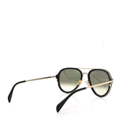 Celine Aviator Sunglasses CL 41374/S Black 4 of 7