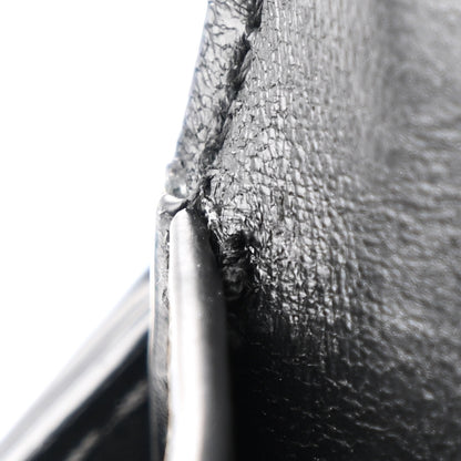 Balenciaga Shiny Box Calfskin Hourglass Top Handle Bag XS Black 14 of 15