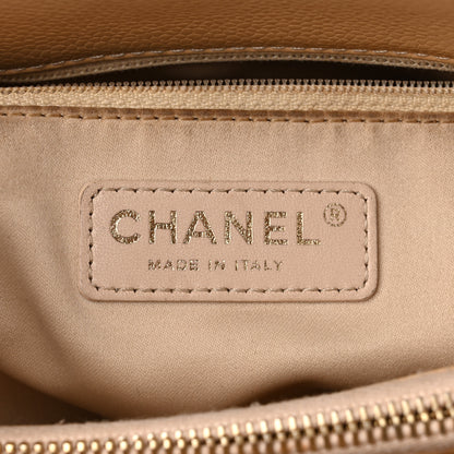 Chanel Caviar Quilted Grand Shopping Tote GST Beige Clair 6 of 11