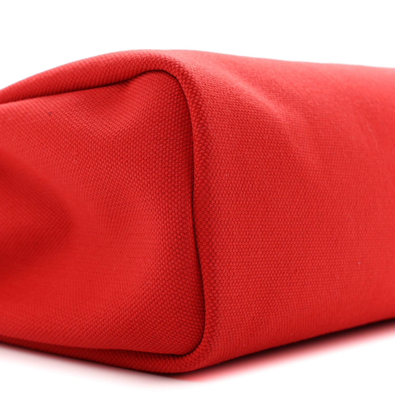 Hermes Military Toile Vache Hunter Herbag Zip Retourne 31 PM Rouge Radieux Rouge H 11 of 13