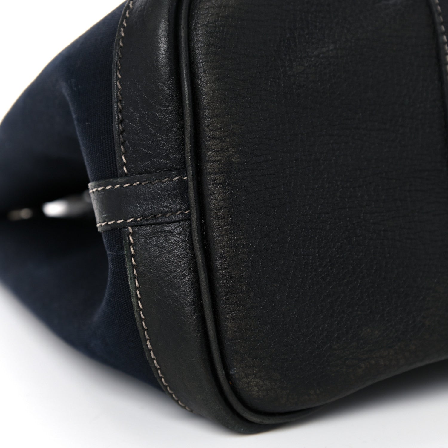 Hermes Toile Buffle Skipper Garden Party 30 TPM Black Bleu Marine 11 of 29