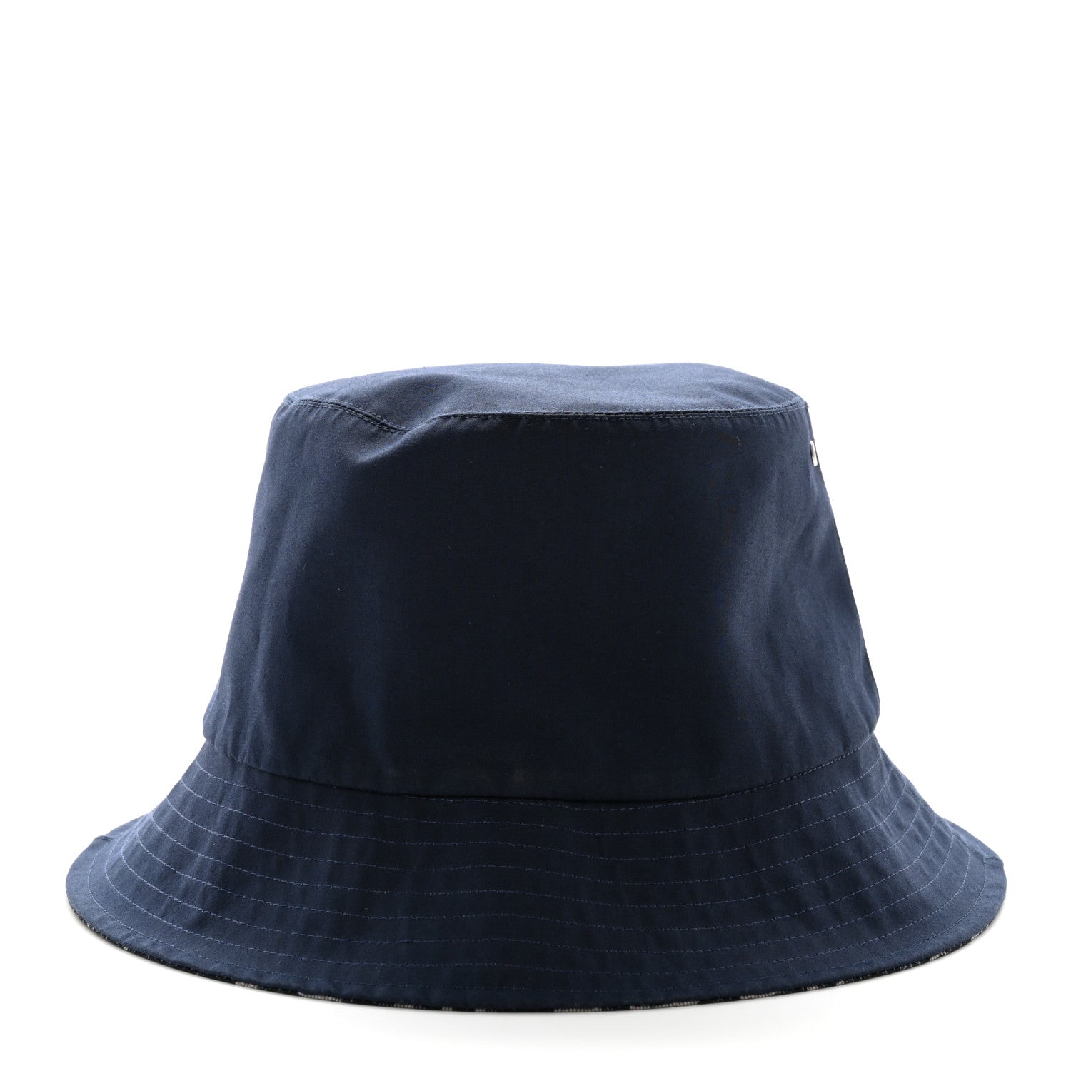 Christian Dior Oblique Reversible Teddy-D Brim Bucket Hat 56 Blue 3 of 8