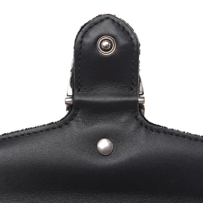Gucci Velvet Crystal Super Mini Dionysus Shoulder Bag Black 9 of 10