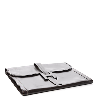 Hermes Box Jige GM Clutch Chocolate 4 of 12