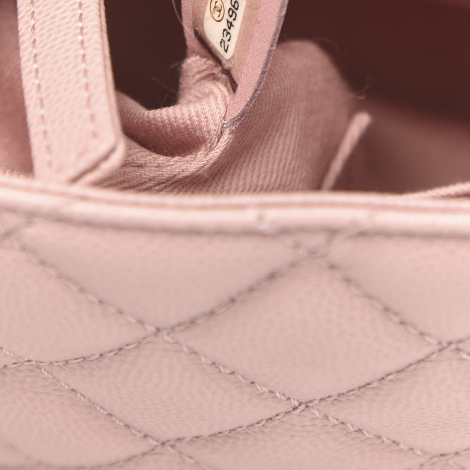 Chanel Caviar Quilted Small Coco Handle Flap Light Pink 7 of 10
