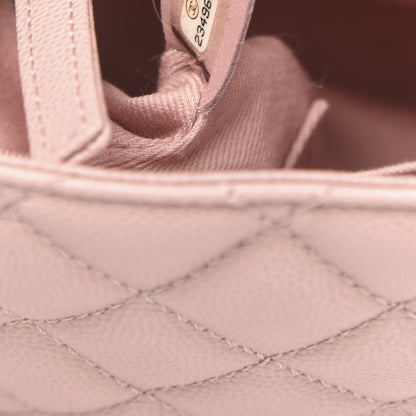 Chanel Caviar Quilted Small Coco Handle Flap Light Pink 7 of 10
