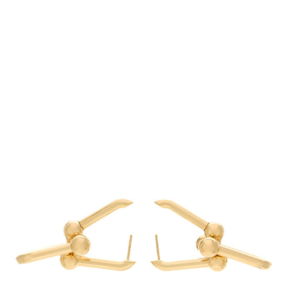 Tiffany 18K Yellow Gold Extra Large HardWear Link Earrings 3 of 5