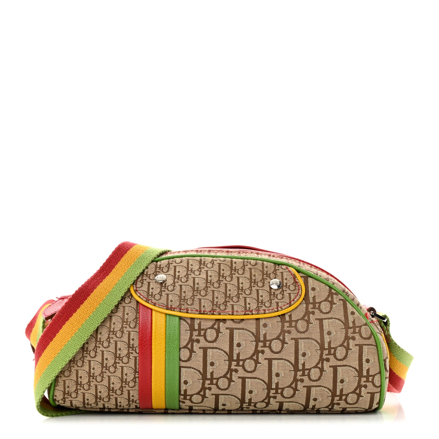 Christian Dior Monogram Rasta Shoulder Bag Beige 1 of 13