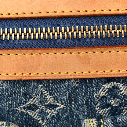 Louis Vuitton Monogram Denim Baggy PM Blue 10 of 12