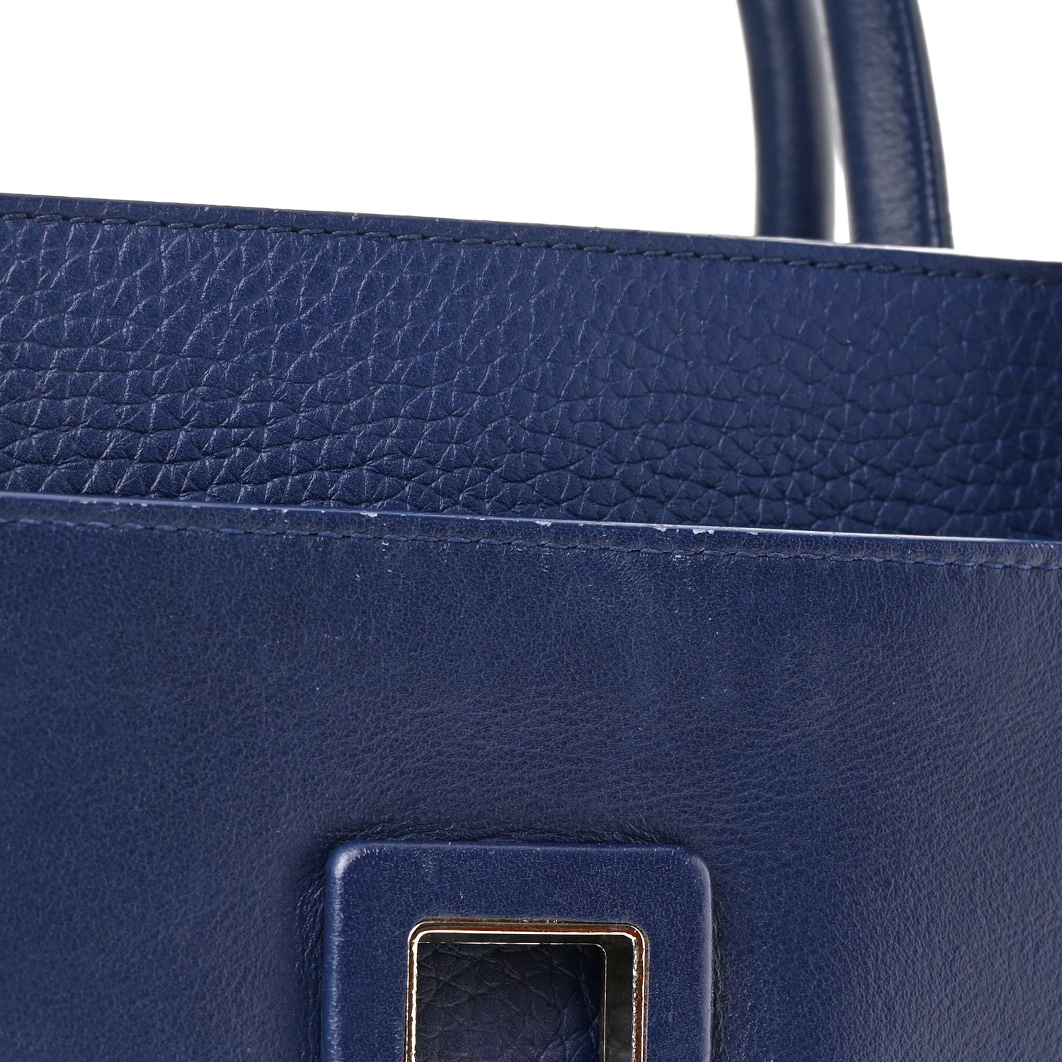 Christian Dior Bullcalf Medium Diorever Flap Navy 9 of 16