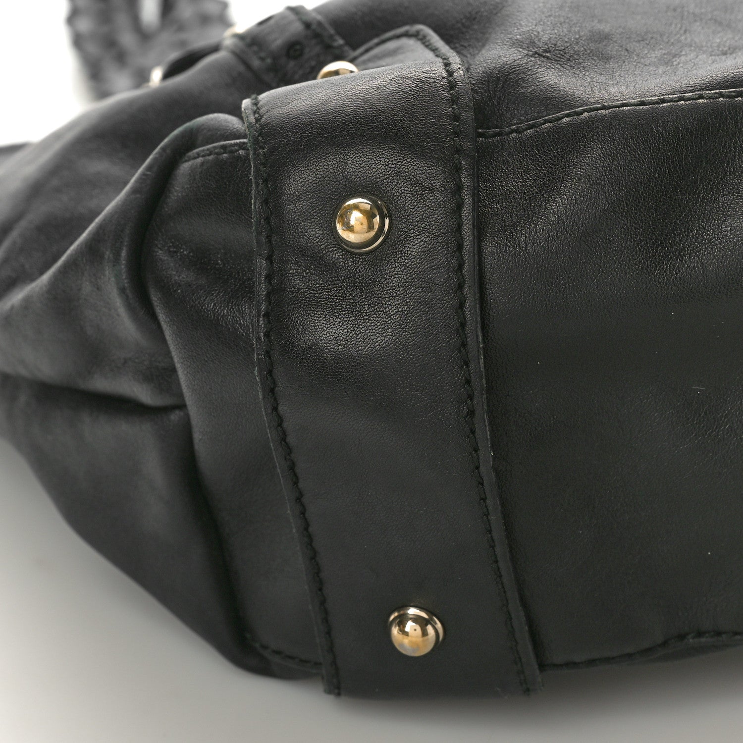 Gucci Calfskin Medium Pelham Shoulder Bag Black 9 of 13