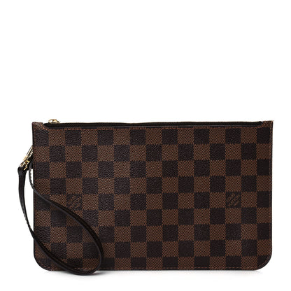 Louis Vuitton Damier Ebene Neverfull MM GM Pochette 1 of 11