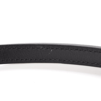 Louis Vuitton Calfskin City Steamer MM Shoulder Strap Black 5 of 5