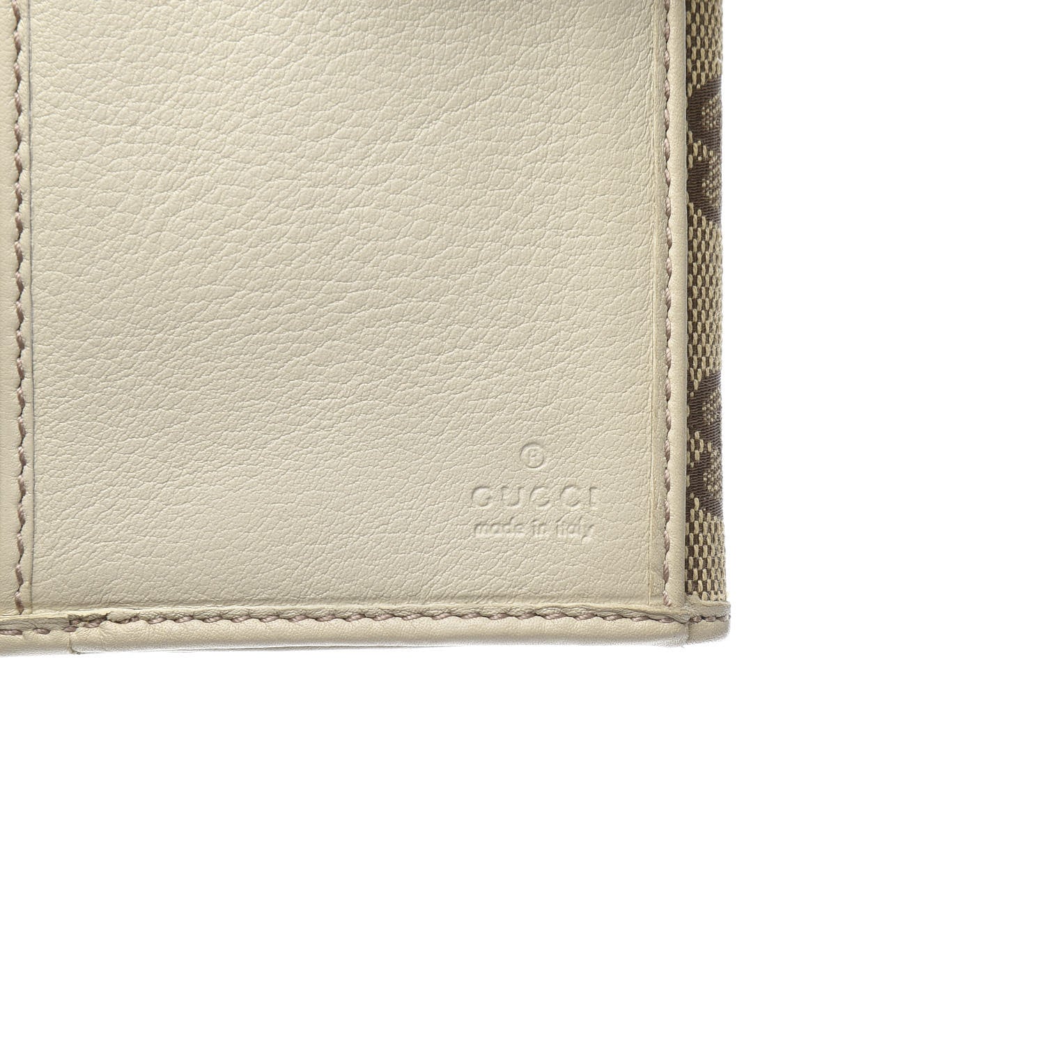 Gucci Monogram Mayfair Continental Wallet Off White 6 of 7