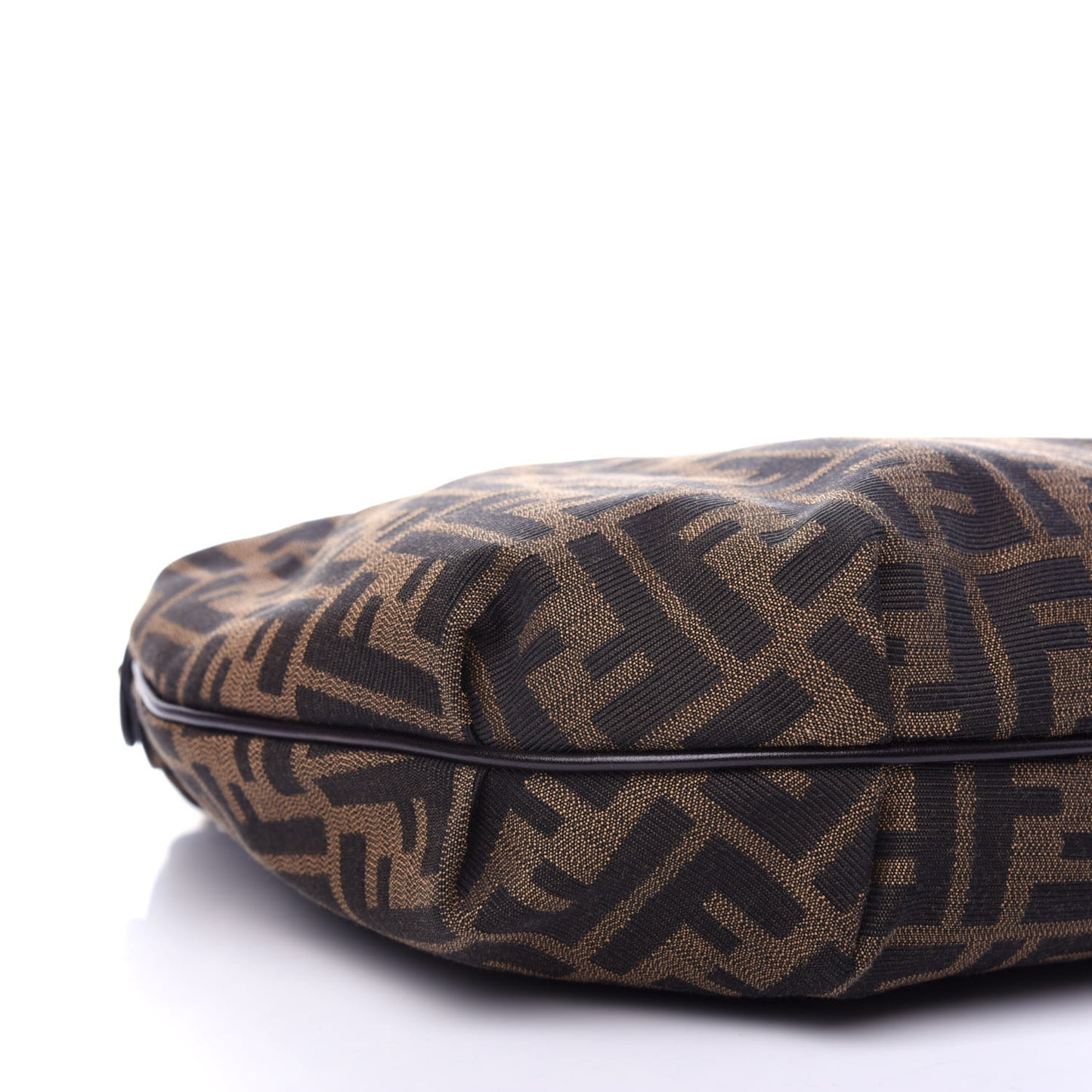 Zucca Small Chef Chain Hobo Tobacco