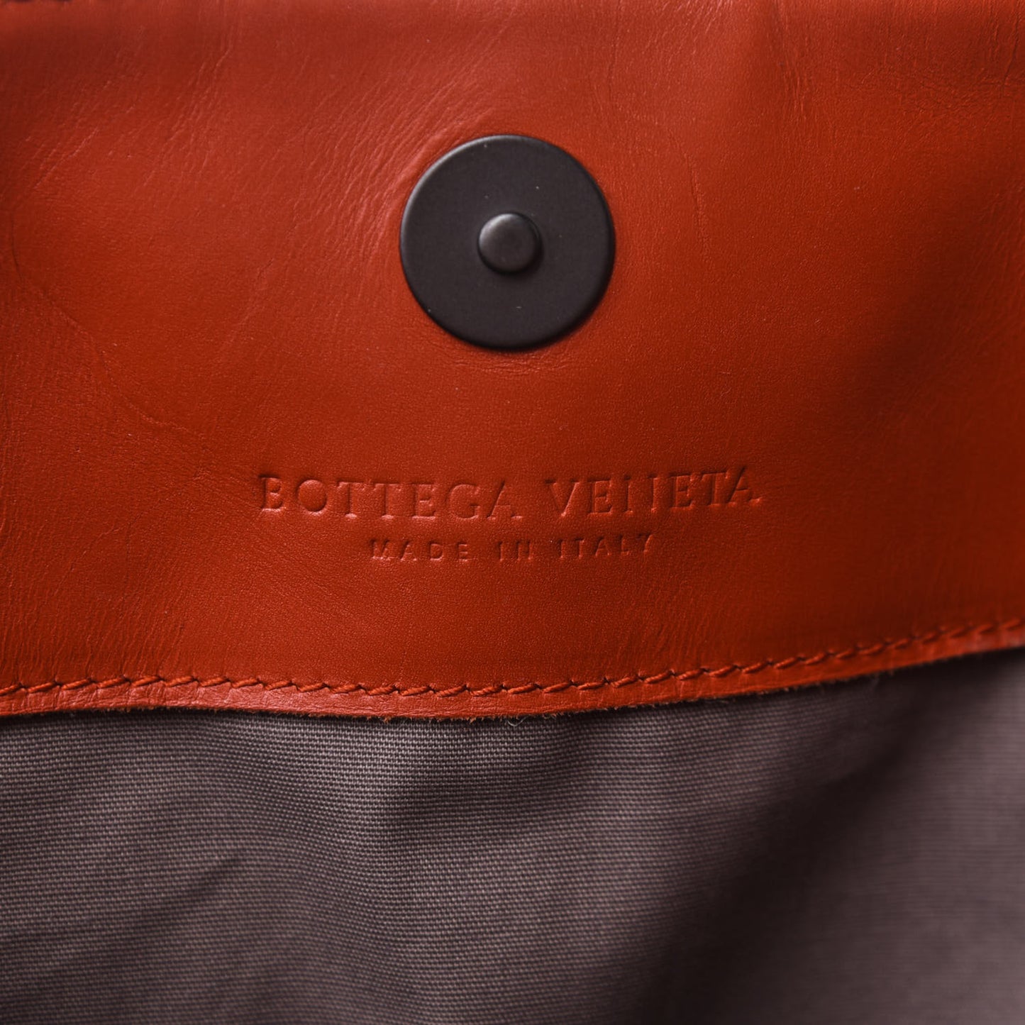 Nappa Intrecciato Woven Tote Terracota