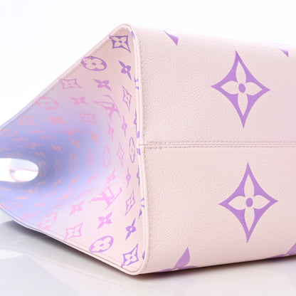 Louis Vuitton Monogram Giant Spring In The City Onthego GM Sunrise Pastel 7 of 8